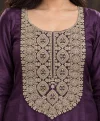Reenkal By Aurraa Premium Silk Embroidery Gown With Dupatta 